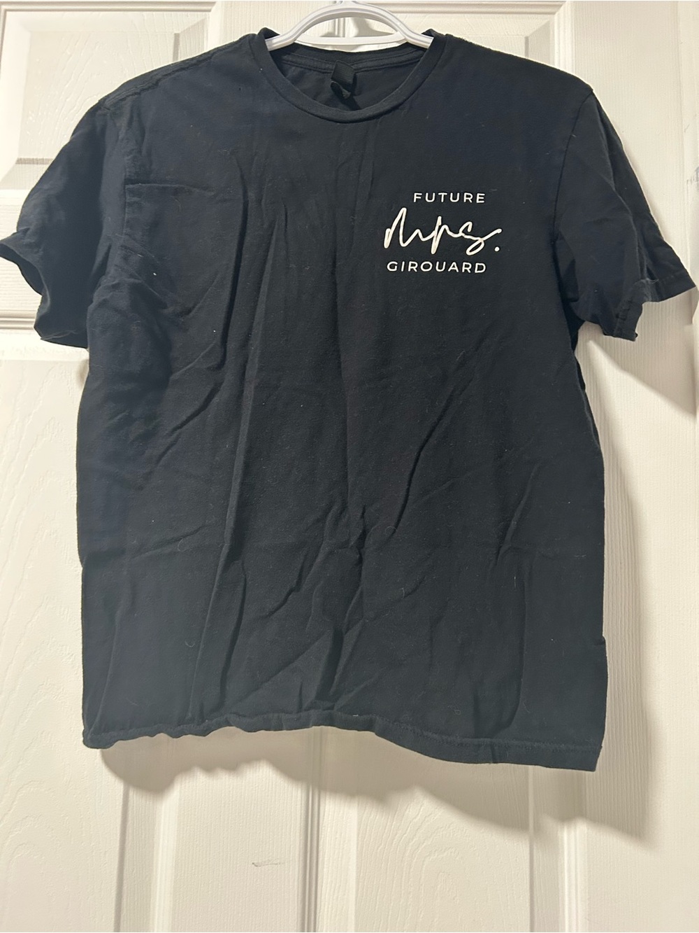 Gildan Black Crew Neck Softstyle T‑Shirt